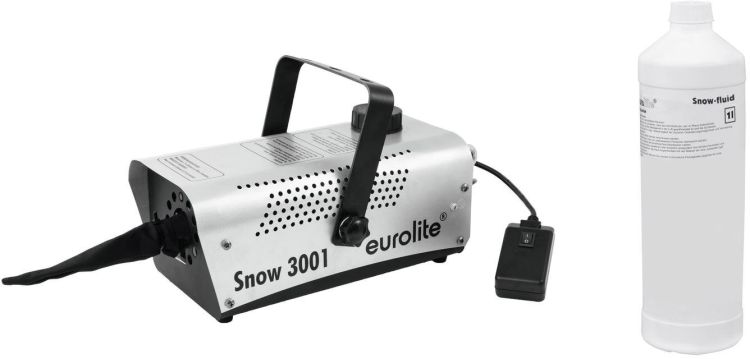 EUROLITE Set Snow 3001 Schneemaschine + Schneefluid 1l