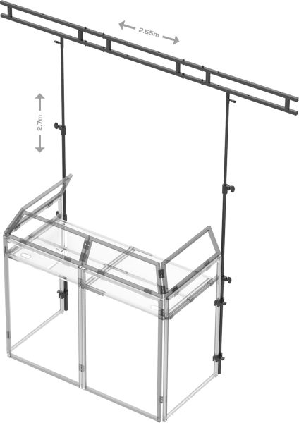 Vonyx DB3L Lichtbrücke für DB3 DJ-Tisch -B-Stock-