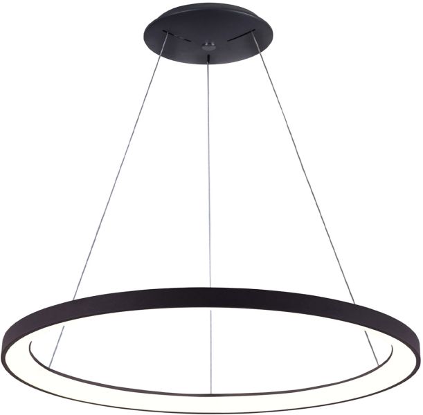 ISOLED LED Hängeleuchte Orbit 780, schwarz, 60W, rund, ColorSwitch 3000|3500|4000K, dimmbar