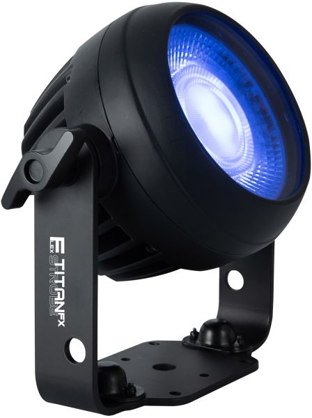 Showtec Titan Strobe FLEX FX Single Pod 100 W LED Strobe Pod mit RGBW LED-Ringeffekt