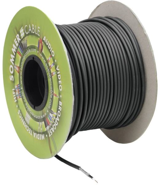 SOMMER CABLE Instrumentenkabel 100m sw Tricone XXL