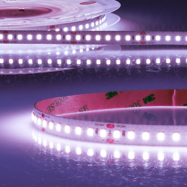 ISOLED LED CRI Food Flexband Vegetable, 24V, 14,4W, IP54 Nano beschichtet, 130 LED/m