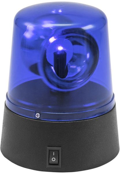 EUROLITE LED Mini-Polizeilicht blau USB/Batterie