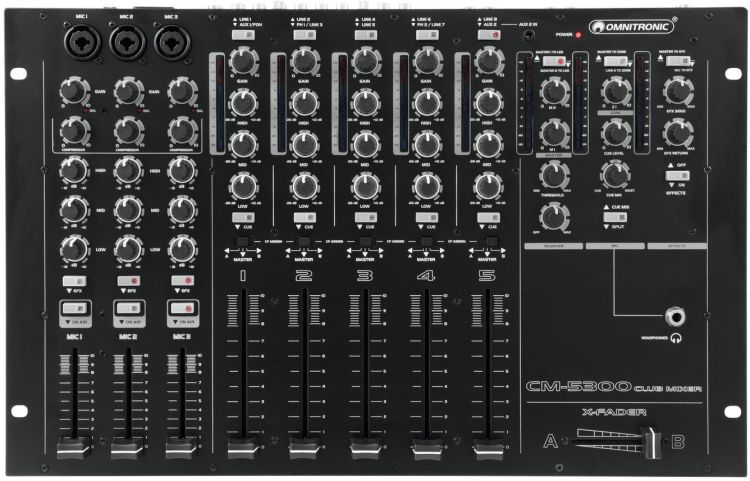 OMNITRONIC CM-5300 Club-Mixer