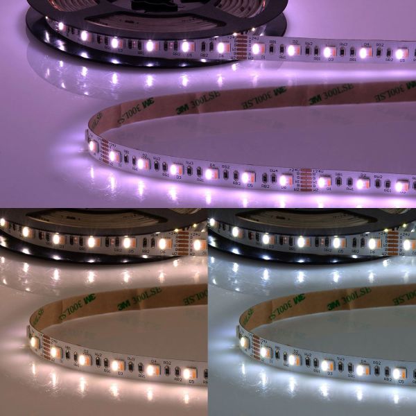 ISOLED LED SIL RGB+W+WW Flexband, 24V, 19W, IP20, 5in1 Chip