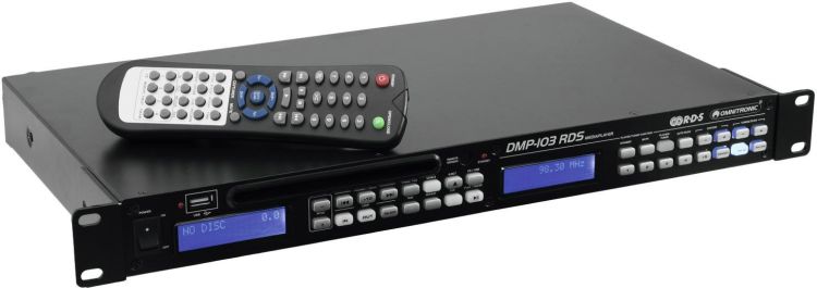 OMNITRONIC DMP-103RDS Mediaplayer