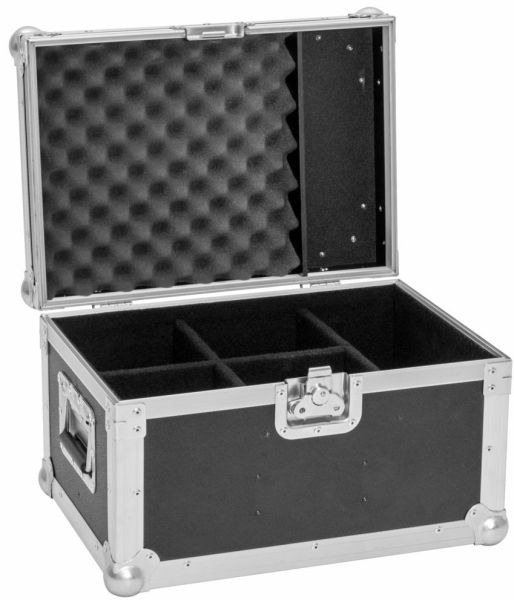 ROADINGER Flightcase 4x SILENT PAR 6 QCL FLOOR